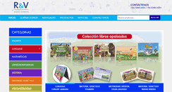 Desktop Screenshot of edicionesryv.cl